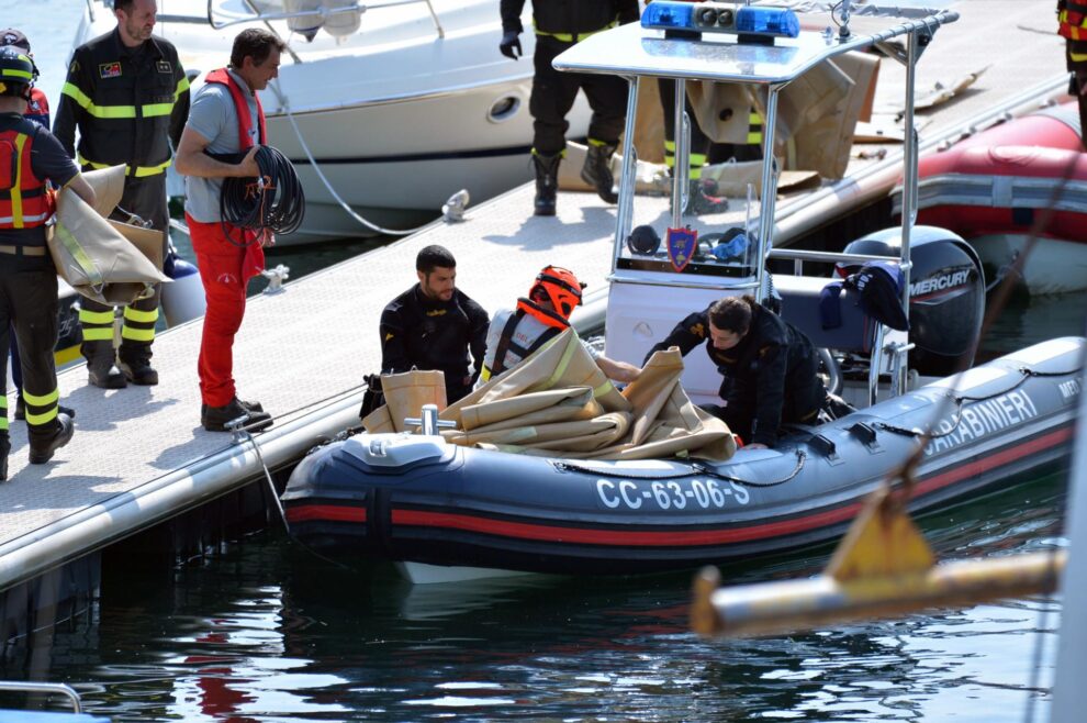 Four tourists drown on Lake Maggiore
